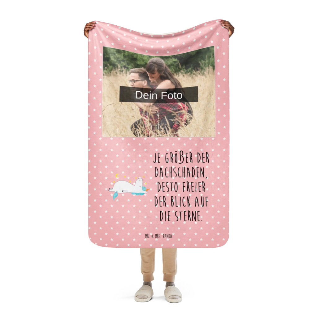 Sherpa Photo Cuddle Blanket unicorn starry sky Foto Kuscheldecke, Einhorn, Einhörner, Einhorn Deko, Unicorn, Dachschaden, Verrückt, Sterne, Sternenhimmel