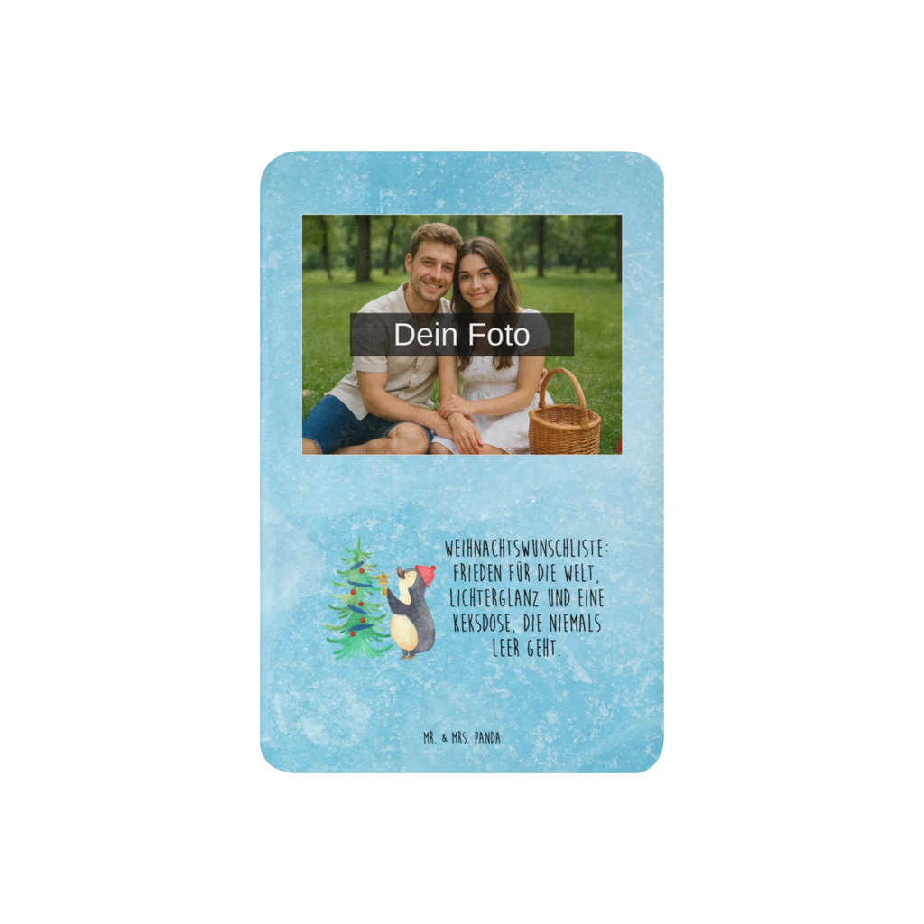 Sherpa Photo Cuddle Blanket penguin Christmas tree Winter, Christmas, Christmas time, snow, Penguin