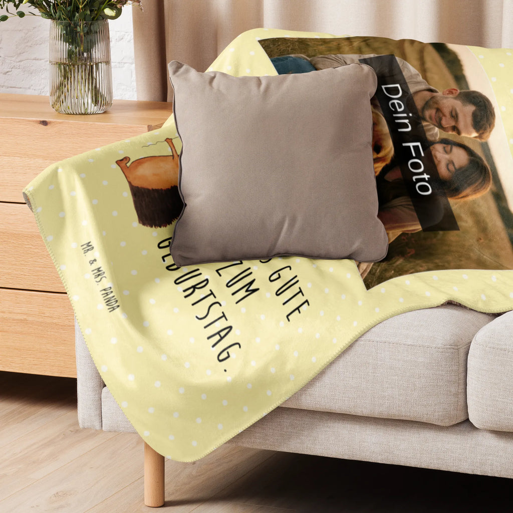 Sherpa Photo Cuddle Blanket Hedgehog balloon Foto Kuscheldecke, Tiermotive, Gute Laune, lustige Sprüche, Tiere, Happy Birthday, Geburtstagskind, Herzlichen Glückwunsch, Geburtstag, Glückwunsch, Igel, Ballon