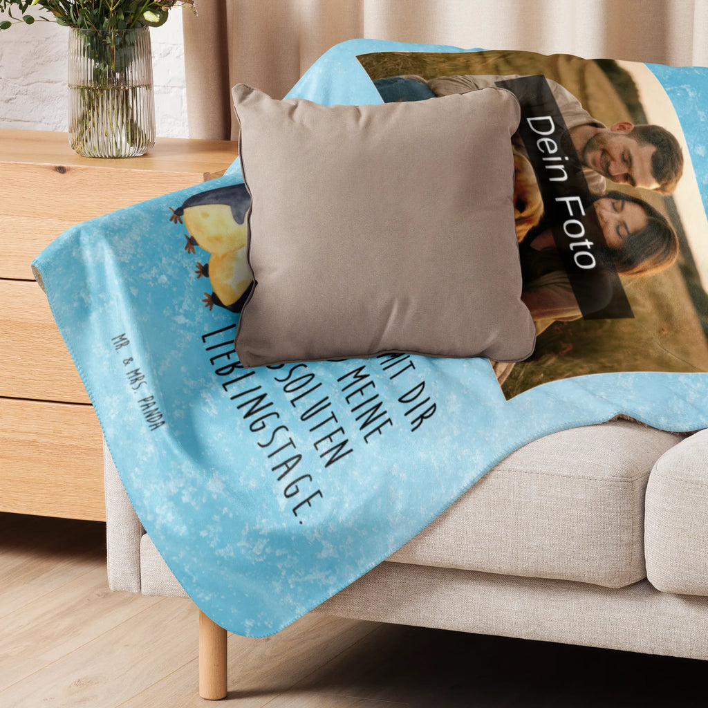 Sherpa Photo Cuddle Blanket Penguin embrace Foto Kuscheldecke, Pinguin, Jahrestag, Hochzeit, Hochzeitstag, Liebe, Liebesbeweis, Hochzeitsgeschenk, Liebespaar, Liebesgeschenk, Verlobung