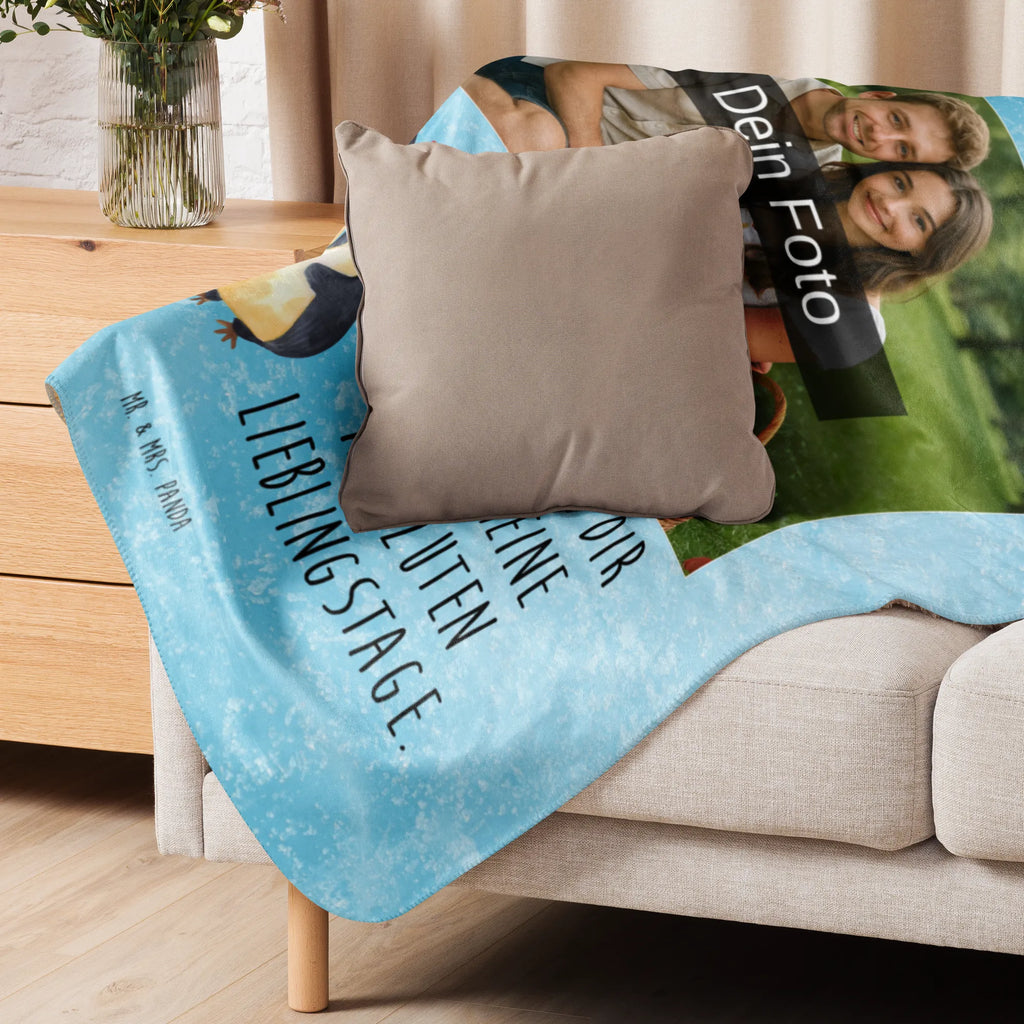 Sherpa Photo Cuddle Blanket Penguin embrace Foto Kuscheldecke, Pinguin, Jahrestag, Hochzeit, Hochzeitstag, Liebe, Liebesbeweis, Hochzeitsgeschenk, Liebespaar, Liebesgeschenk, Verlobung
