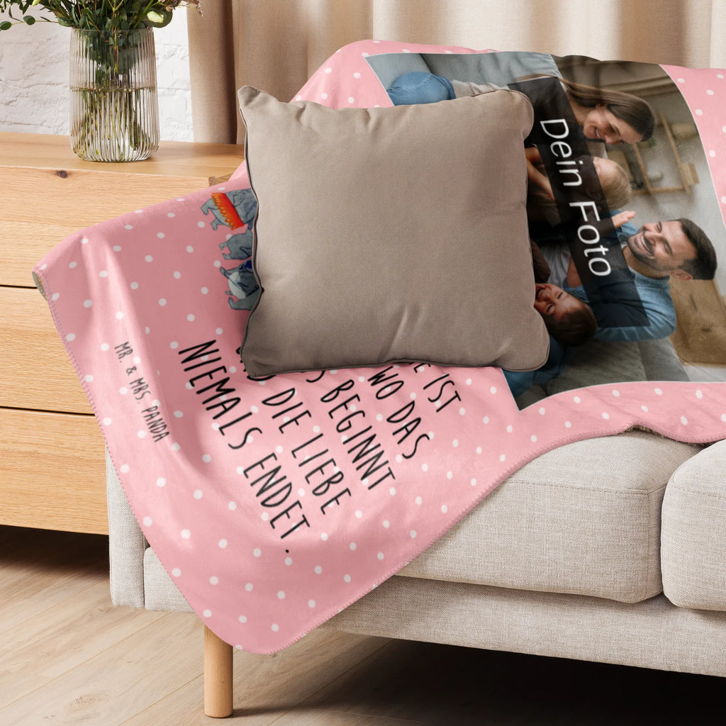 Sherpa Photo Cuddle Blanket Koala Family Foto Kuscheldecke, Familie, Vatertag, Muttertag, Bruder, Schwester, Mama, Papa, Oma, Opa, Koalas, Familienleben, Family, Kinder, Geschwister, Koala