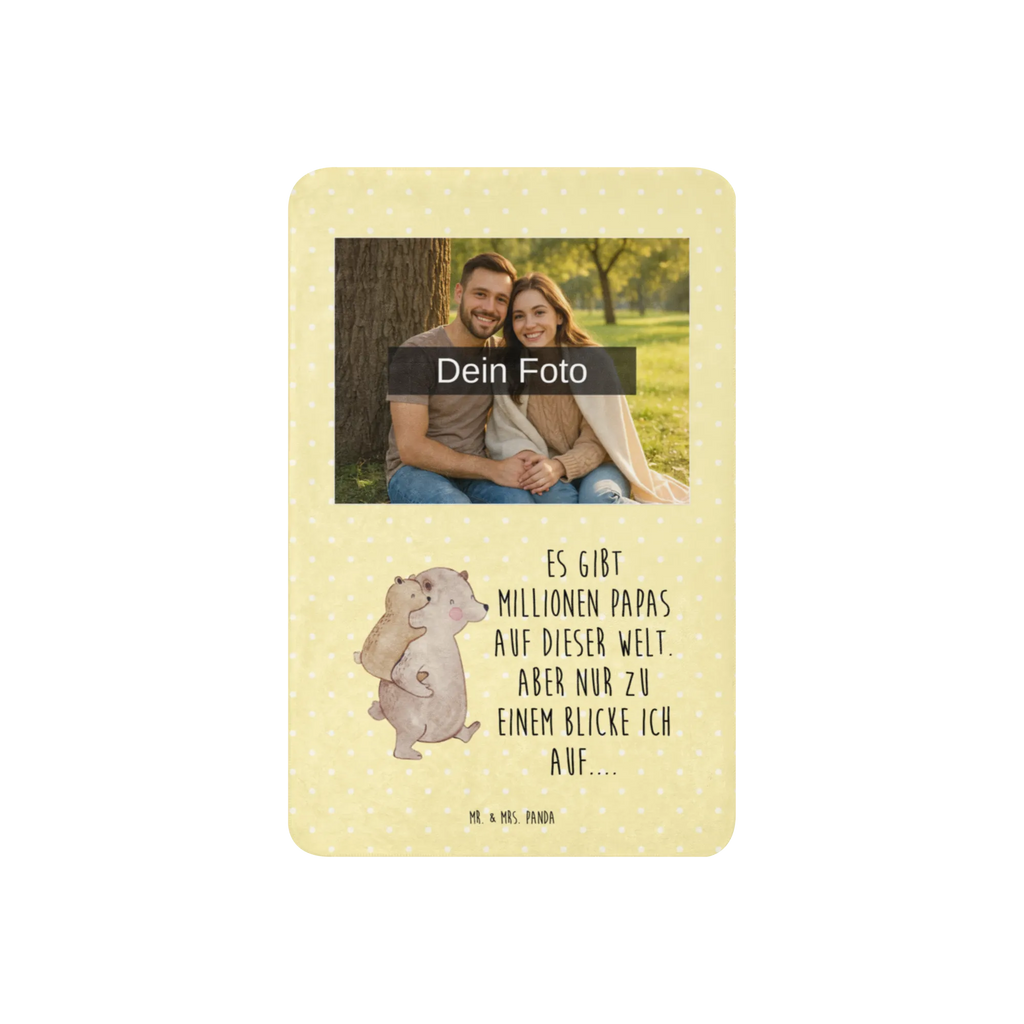 Sherpa Photo Cuddle Blanket Papa Bear Foto Kuscheldecke, Familie, Vatertag, Muttertag, Bruder, Schwester, Mama, Papa, Oma, Opa, Geschenk, Vater, Papi, Geburtstag, Vati, Onkel