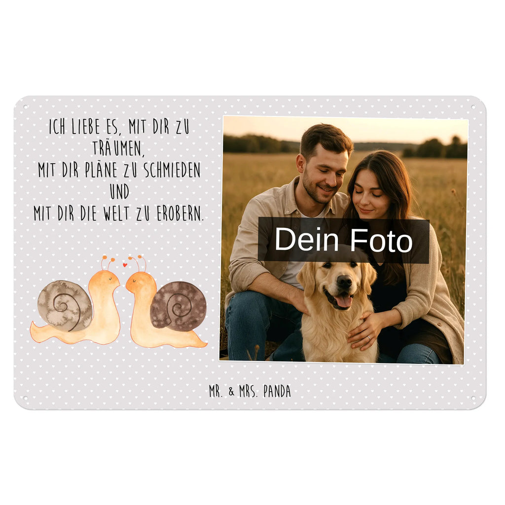 Personalized Photo Metal Sign Snails in love Love, Loving, Two, Together, Marriage, Engagement, Proposal of marriage, Love gift, gift for her, gift for him, anniversary gift
