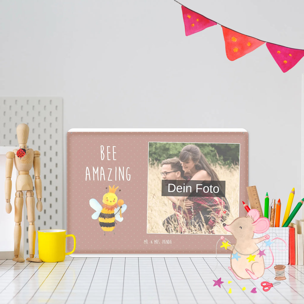 Personalized Photo Metal Sign bee king Bee, wasp, bumblebee