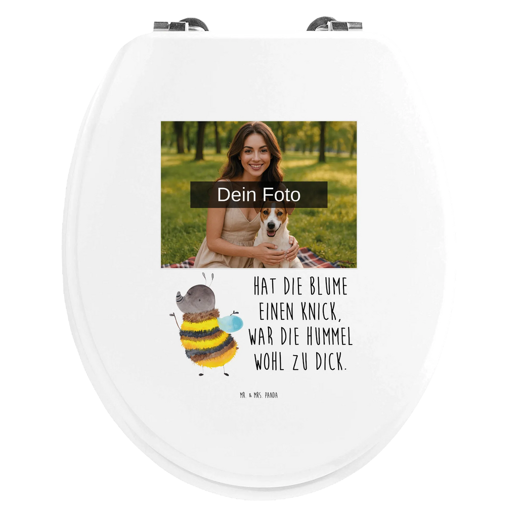 Personalisierter Foto WC Sitz Motiv Hummel flauschig Toilettendeckel mit Namen, Personalisierter Klodeckel, Personalisierter WC-Sitz, WC Sitz mit Namen, Personalisierter Toilettendeckel mit Foto, Personalisierte Klobrille, Tiermotive, Gute Laune, lustige Sprüche, Tiere, Biene, Blume, Natur, Flauschig, Hummel