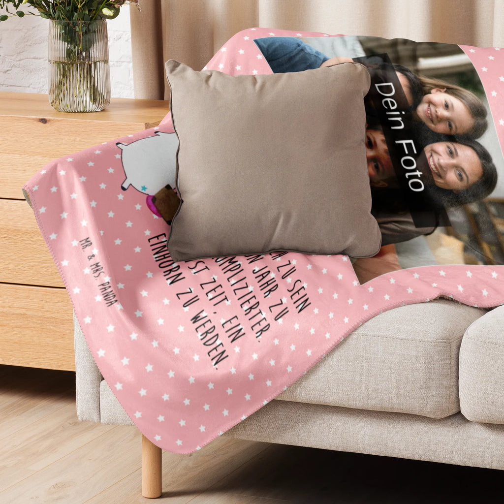 Sherpa Photo Cuddle Blanket unicorn Suitcase Foto Kuscheldecke, Einhorn, Einhörner, Einhorn Deko, Unicorn, Abenteuer, Kind, lustig, Gepäck, albern, witzig, unicorn, Erwachsen, Reise, Spaß, Verreisen, Koffer