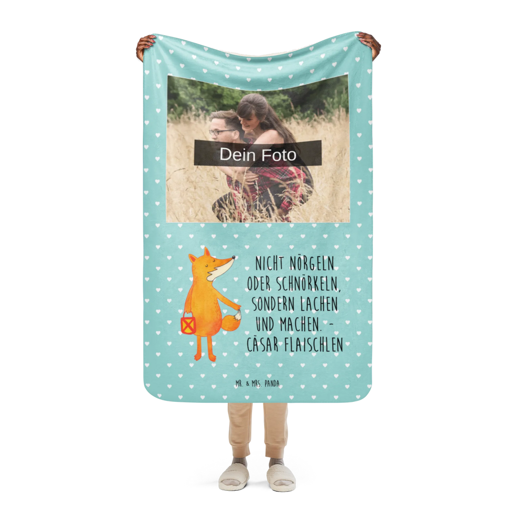Sherpa Photo Cuddle Blanket Fox Lantern Foto Kuscheldecke, Fuchs, Cäsar Otto Hugo Flaischlen, Liebeskummer Spruch, Spruch trösten, Füchse, Laternenumzug, Sankt Martin, Laterne, Aufmuntern