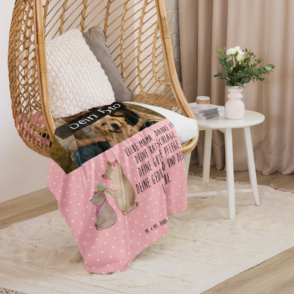 Sherpa Photo Cuddle Blanket bear child Foto Kuscheldecke, Familie, Vatertag, Muttertag, Bruder, Schwester, Mama, Papa, Oma, Opa, Mutti, Mutter, Geschenk