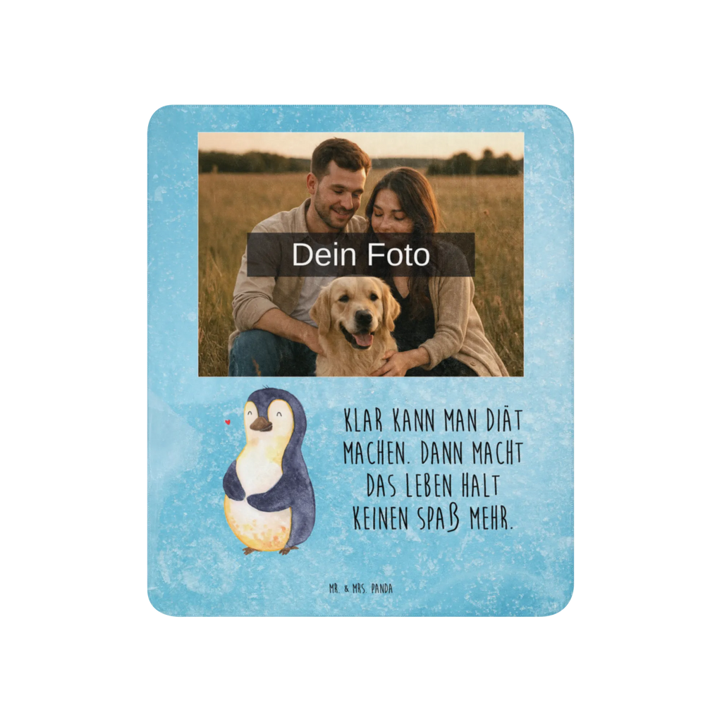 Sherpa Photo Cuddle Blanket Penguin diet Foto Kuscheldecke, Pinguin, Selbstrespekt, Motivation, Diät, Körperliebe, Gewicht, Abnehmen, Selbstliebe, Pinguine, Abspecken