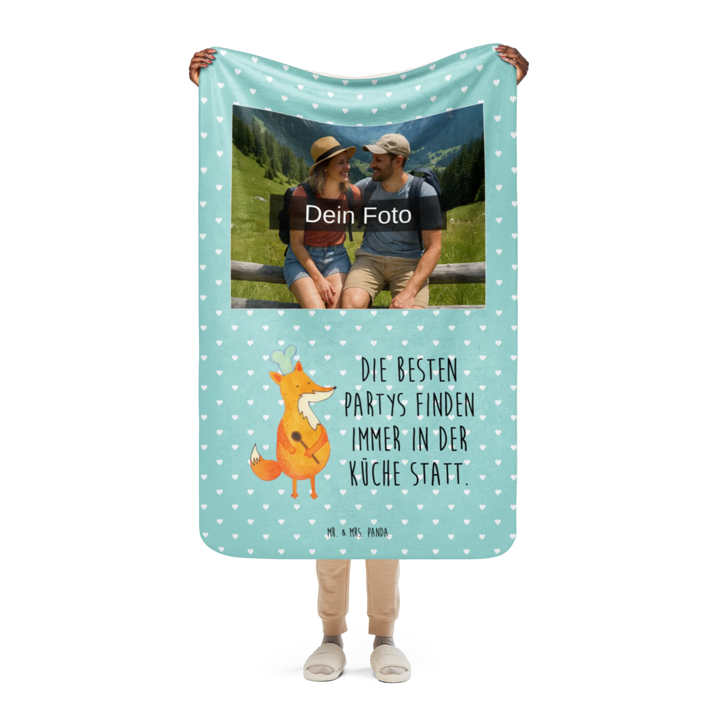 Sherpa Photo Cuddle Blanket Fox A cook fox, foxes, forest wildlife, clever as a fox, animal lover, Chefs, Party slogan, Baker, Fox, funny, Kitchen slogan, Slogan funny, Kitchen decoration, Cook gift