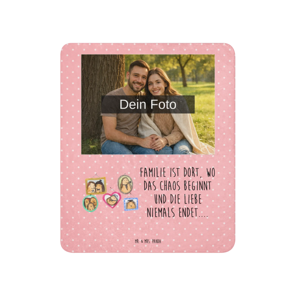 Sherpa Photo Cuddle Blanket Hedgehog family Foto Kuscheldecke, Familie, Vatertag, Muttertag, Bruder, Schwester, Mama, Papa, Oma, Opa, Igel, Glück, Bilder, Zusammenhalt, Liebe