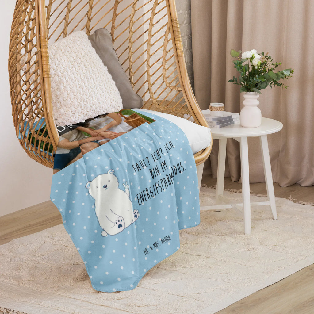 Sherpa Foto Kuscheldecke Eisbär Faul Foto Kuscheldecke, Bär, Teddy, Teddybär, Relaxen, Büro, Faul, Eisbär, Arbeitsplatz, Homeoffice, Arbeit, Bürojob, Nordpol, Entspannen