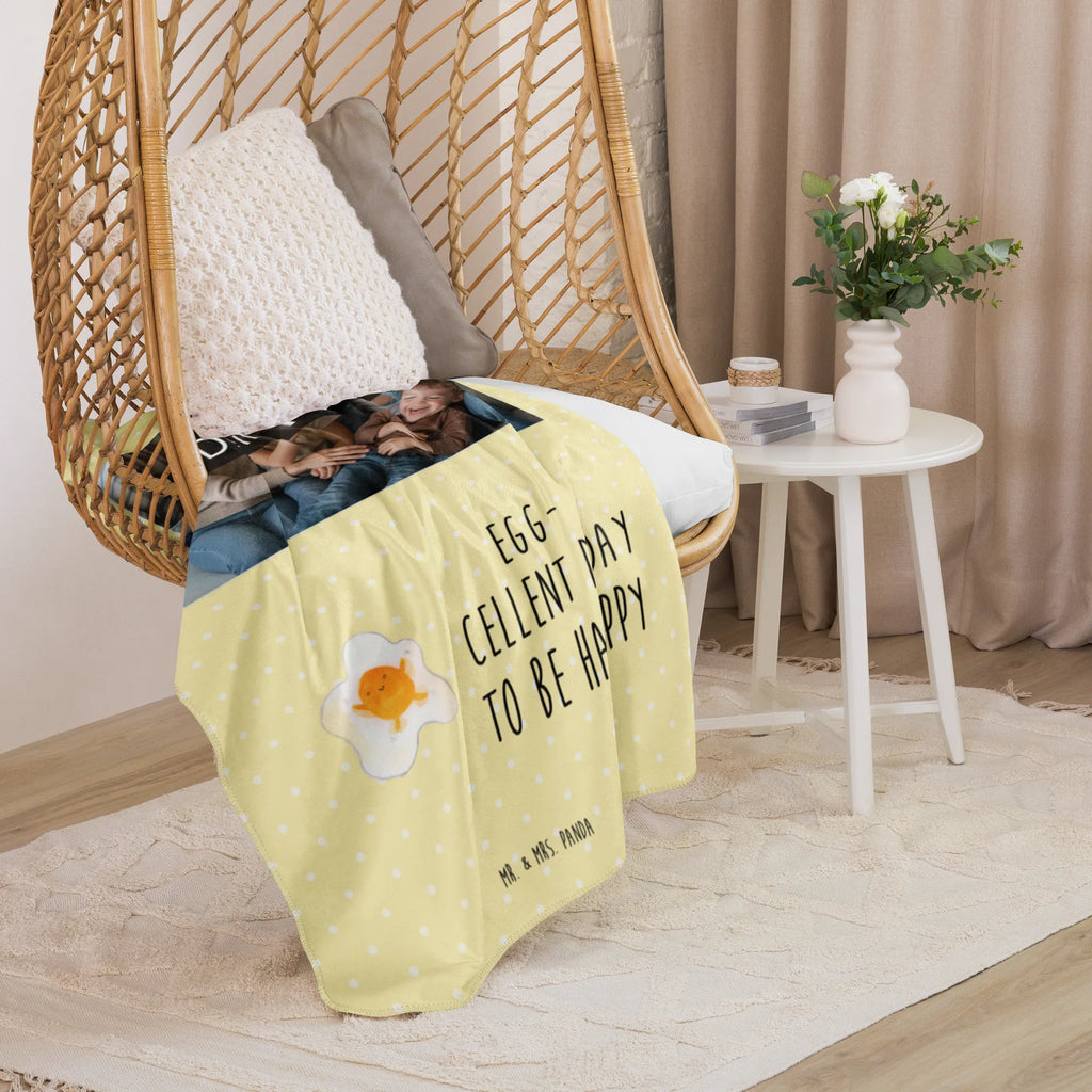 Sherpa Photo Cuddle Blanket Fried egg egg Foto Kuscheldecke, Tiermotive, Gute Laune, lustige Sprüche, Tiere, Spiegelei, Tag, Ei, Liebe, Glücklich, Schön