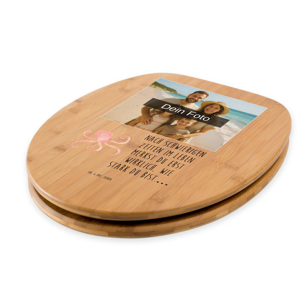 Personalisierter Foto WC Sitz Motiv Tintenfisch Toilettendeckel mit Namen, WC Sitz mit Namen, Personalisierter WC-Sitz, Personalisierte Klobrille, Personalisierter Klodeckel, Personalisierter Toilettendeckel mit Foto, Tiermotive, Gute Laune, lustige Sprüche, Tiere, Arme, Ozean, Tintenfisch, Meer, Wasser, Meerestier, Krake