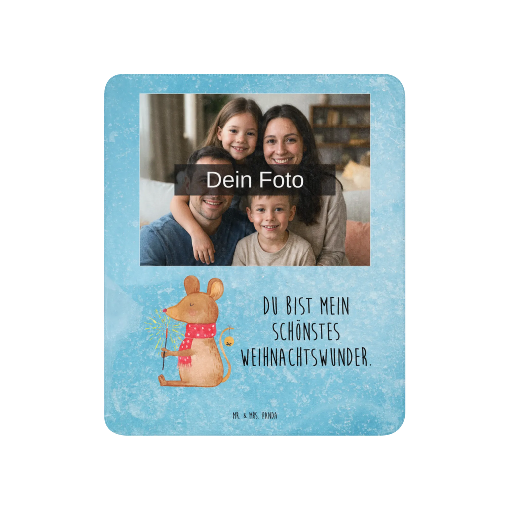 Sherpa Photo Cuddle Blanket Mouse Christmas Winter, Christmas, Christmas time, snow, merry christmas, christmas, mouse, christmas motive, christmas miracle, christmas greeting