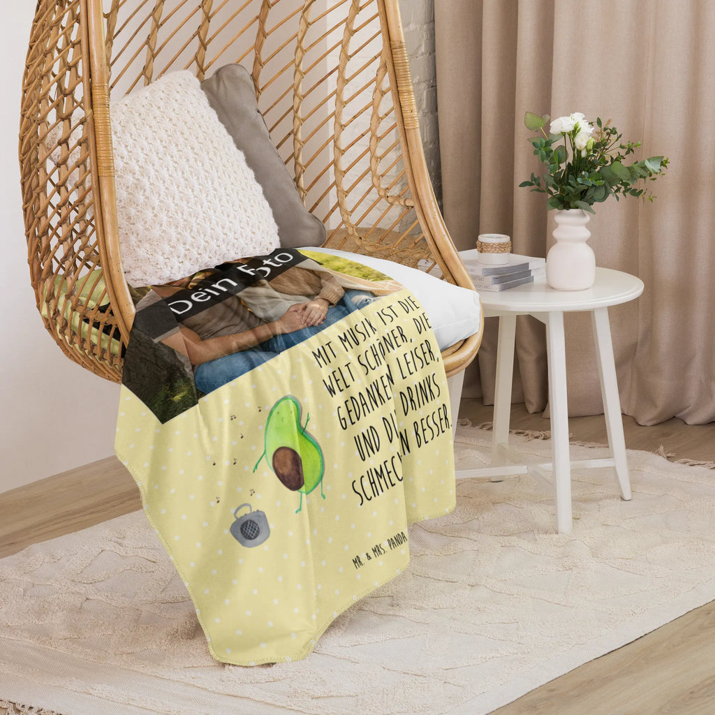Sherpa Photo Cuddle Blanket avocado Dance Foto Kuscheldecke, Avocado, Veggie, Vegan, Gesund
