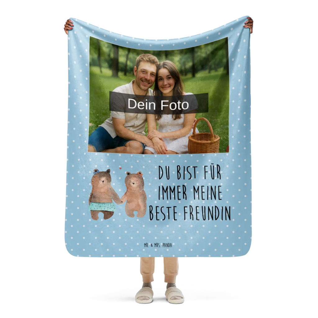Sherpa Photo Cuddle Blanket bear Girlfriend bear, teddy, teddy bear, cuddly toy, bear girlfriend best friend love proof of love loves buddy buddy