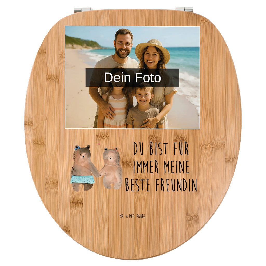 Personalisierter Foto WC Sitz Motiv Bär Freundin Personalisierte Klobrille, Toilettendeckel mit Namen, Personalisierter Toilettendeckel mit Foto, Personalisierter WC-Sitz, WC Sitz mit Namen, Personalisierter Klodeckel, Bär, Teddy, Teddybär, Bär Freundin Beste Freund Liebe Liebesbeweis Verliebt Kumpel Kumpeliene