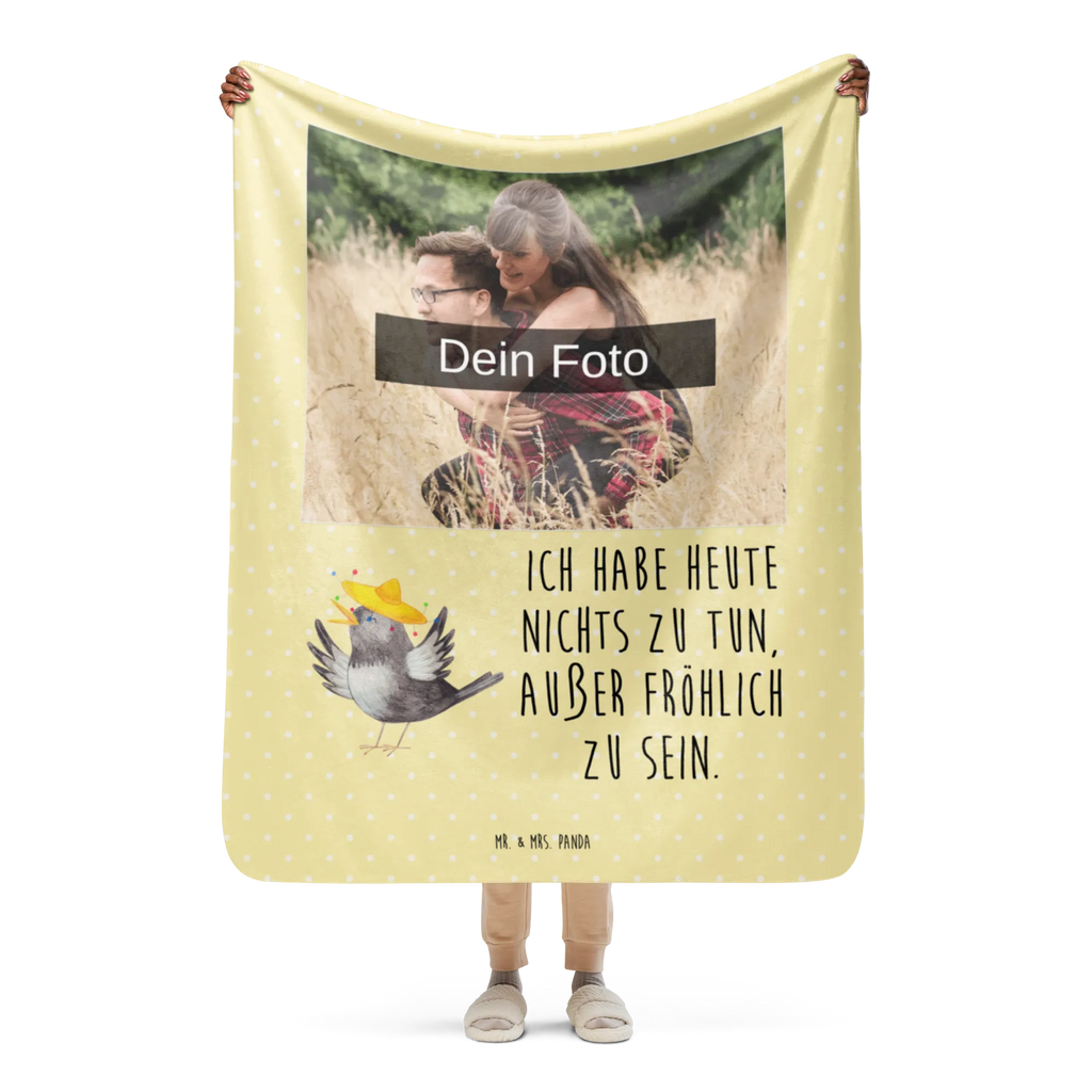 Sherpa Photo Cuddle Blanket Crow sombrero Foto Kuscheldecke, Tiermotive, Gute Laune, lustige Sprüche, Tiere, Motivation, Rabe, Vögel, Elster, froh, glücklich sein, Vogel, fröhlich sein, Spruch positiv, Glück Spruch