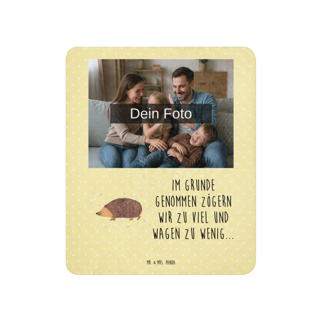 Sherpa Photo Cuddle Blanket Hedgehog hearts Foto Kuscheldecke, Tiermotive, Gute Laune, lustige Sprüche, Tiere, Igel, Herz, Kuss, Herzen, Vertrauen, Leben, Liebe