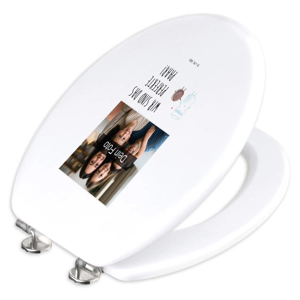 Personalisierter Foto WC Sitz Motiv Milch Keks Personalisierter Klodeckel, WC Sitz mit Namen, Toilettendeckel mit Namen, Personalisierter WC-Sitz, Personalisierte Klobrille, Personalisierter Toilettendeckel mit Foto, Tiermotive, Gute Laune, lustige Sprüche, Tiere, Cookie, Milch, Keks, perfektes Paar, romantisch, Kaffee, Einladung Frühstück, Milk, Kekse, Motiv süß