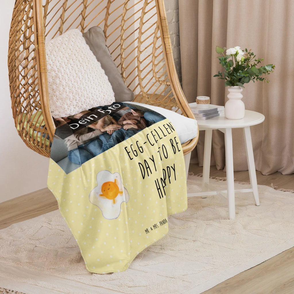 Sherpa Photo Cuddle Blanket Fried egg egg Foto Kuscheldecke, Tiermotive, Gute Laune, lustige Sprüche, Tiere, Spiegelei, Tag, Ei, Liebe, Glücklich, Schön