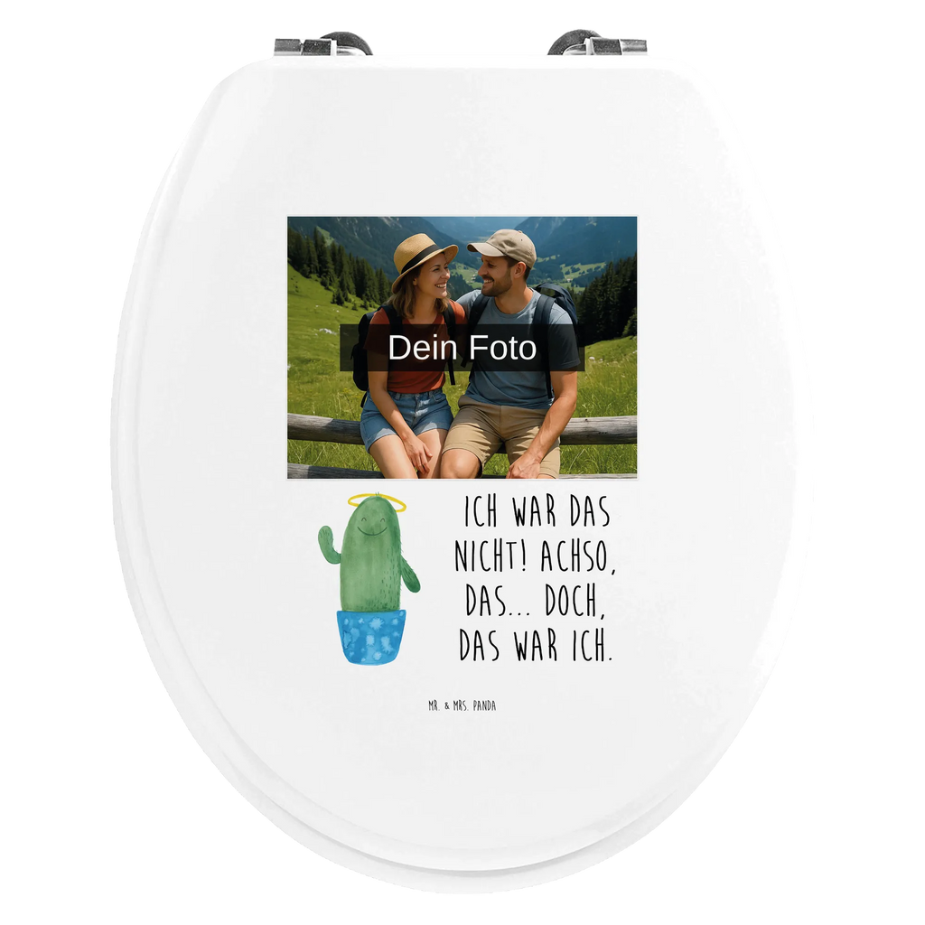 Personalisierter Foto WC Sitz Motiv Kaktus Heilig Personalisierte Klobrille, WC Sitz mit Namen, Personalisierter Klodeckel, Personalisierter Toilettendeckel mit Foto, Toilettendeckel mit Namen, Personalisierter WC-Sitz, Kaktus, Kakteen, Heiligenschein, Bruder, frech, Eltern, lustig, Kind, Freundin, Schwester, Familie, Schwestern
