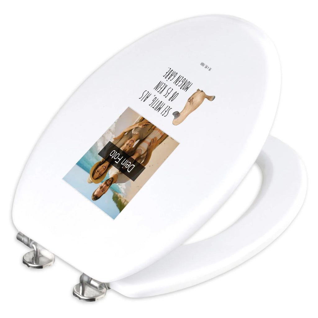 Personalisierter Foto WC Sitz Motiv Schnabeltier Mut Personalisierter Klodeckel, Personalisierter Toilettendeckel mit Foto, Toilettendeckel mit Namen, Personalisierter WC-Sitz, Personalisierte Klobrille, WC Sitz mit Namen, Meerestiere, Meer, Urlaub, Arbeit, Schnabeltiere, Lebensweisheit, Training, Neustart, Mut, Motivation, Neuanfang, mutig, Weltreise, Büro, Schnabeltier, Raodtrip