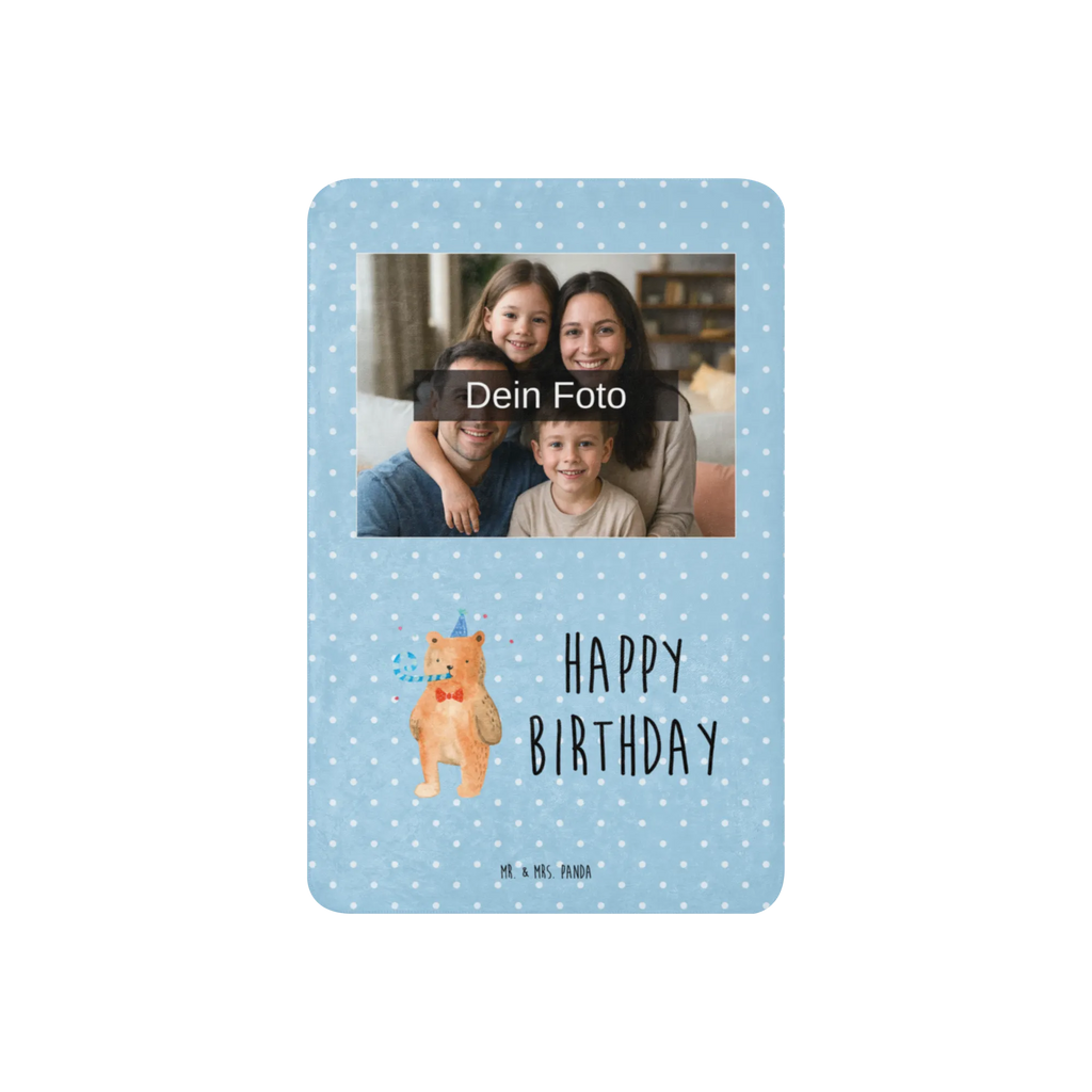 Sherpa Foto Kuscheldecke Bär Geburtstag Foto Kuscheldecke, Bär, Teddy, Teddybär, Glückwunsch, Happy Birthday, Geburtstag, Alles Gute