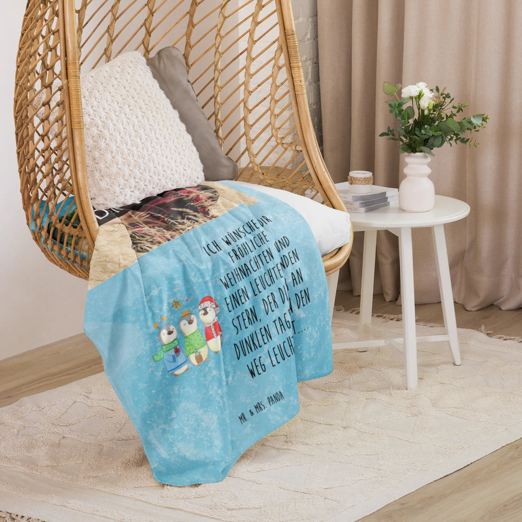 Sherpa Photo Cuddle Blanket wintertime Holy Three Kings Winter, Christmas, Christmas time, snow, Christmas present, Epiphany, Christmas days, Christmas Eve, Santa Claus