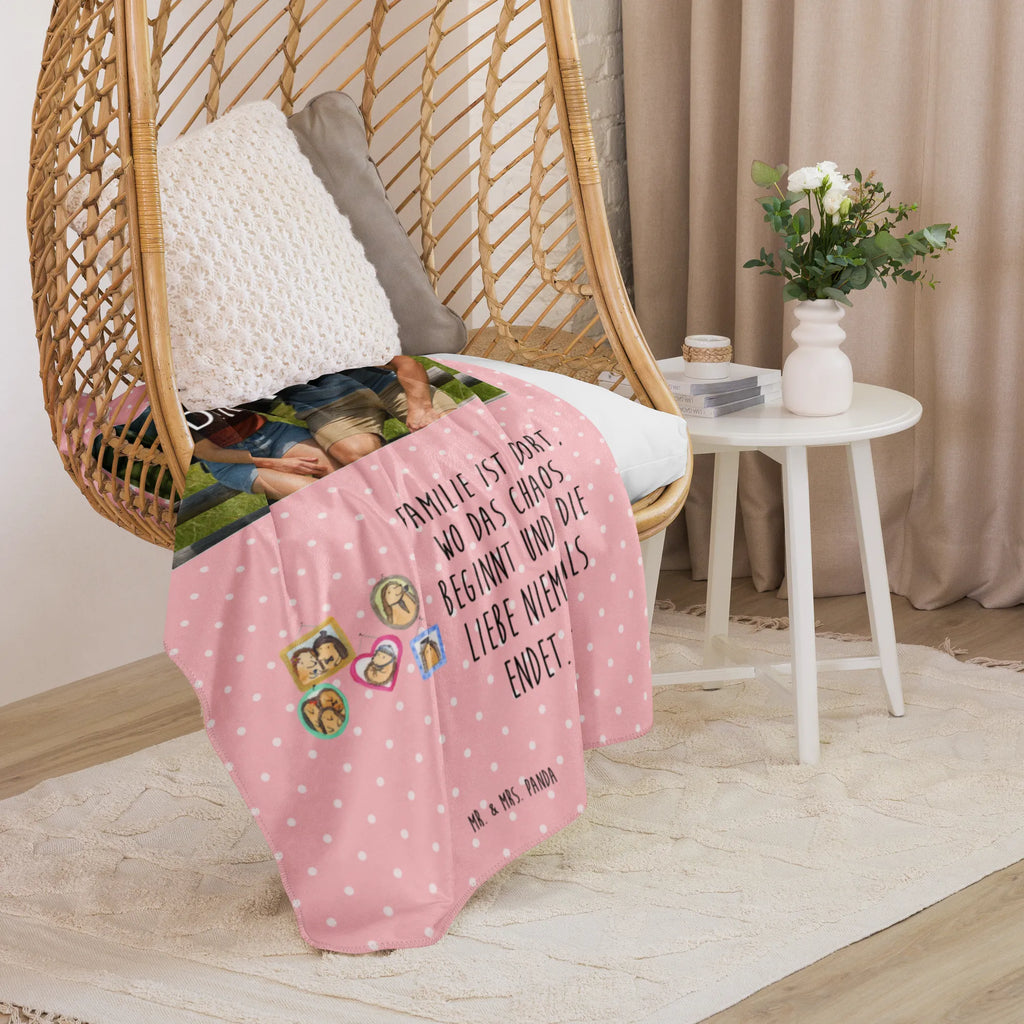 Sherpa Photo Cuddle Blanket Hedgehog family Foto Kuscheldecke, Familie, Vatertag, Muttertag, Bruder, Schwester, Mama, Papa, Oma, Opa, Igel, Glück, Bilder, Zusammenhalt, Liebe