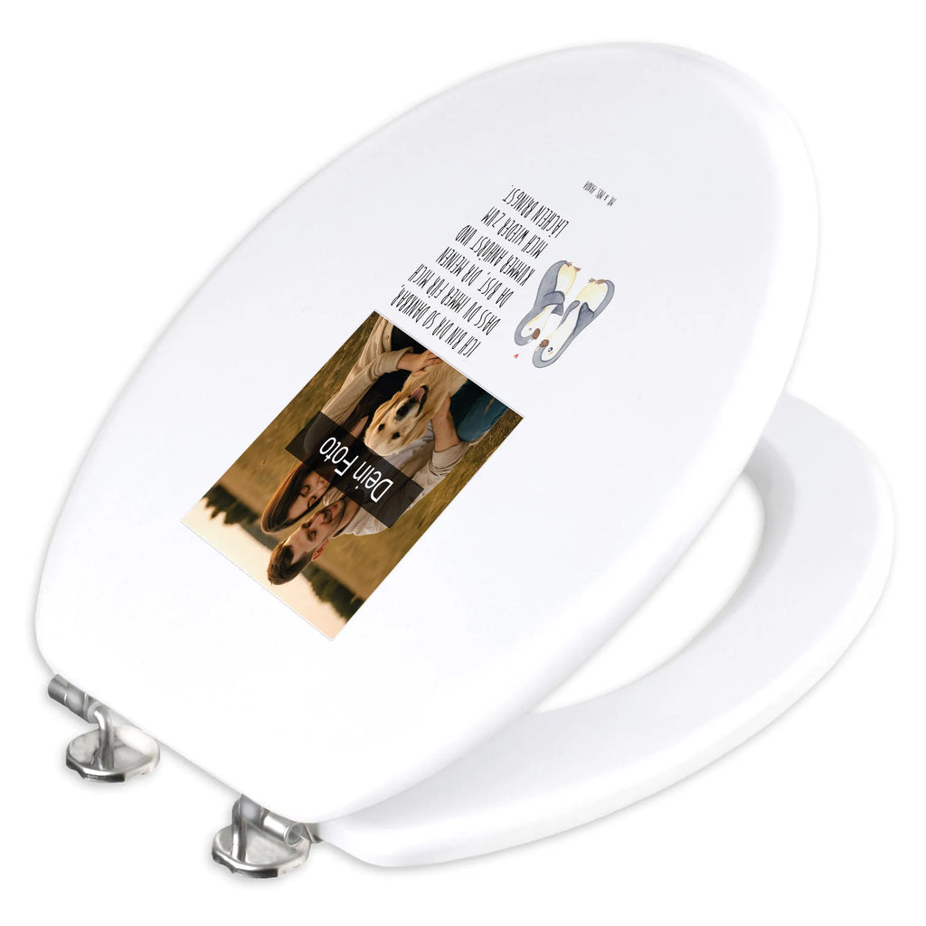Personalisierter Foto WC Sitz Motiv Pinguine trösten Personalisierte Klobrille, Personalisierter Klodeckel, Personalisierter Toilettendeckel mit Foto, WC Sitz mit Namen, Toilettendeckel mit Namen, Personalisierter WC-Sitz, Liebe, Partner, Freund, Freundin, Ehemann, Ehefrau, Heiraten, Verlobung, Heiratsantrag, Liebesgeschenk, Jahrestag, Hocheitstag, Hochzeitstag, Valentinstag, Geschenk für Frauen, für Ehemann, Geschenk für Partner, Geschenk für Freundin, für Männer, Liebesbeweis, Mitbringsel