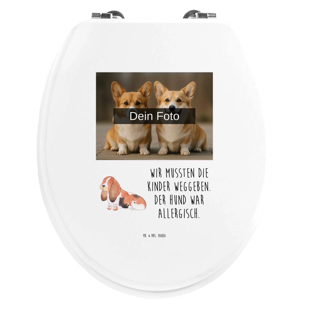 Personalisierter Foto WC Sitz Motiv Hund Basset Hound WC Sitz mit Namen, Personalisierter Klodeckel, Personalisierte Klobrille, Personalisierter Toilettendeckel mit Foto, Toilettendeckel mit Namen, Personalisierter WC-Sitz, Hund, Hundemotiv, Haustier, Hunderasse, Tierliebhaber, Hundebesitzer, Sprüche, Basset Hound, Hundeliebe, Basset, kinderlos