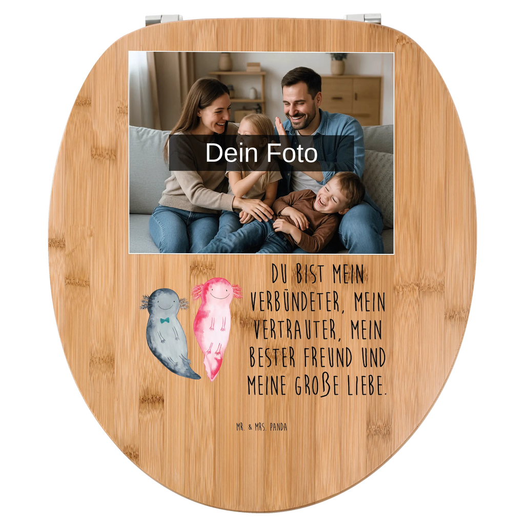 Personalisierter Foto WC Sitz Motiv Axolotl Freundin Toilettendeckel mit Namen, Personalisierter Toilettendeckel mit Foto, Personalisierter Klodeckel, WC Sitz mit Namen, Personalisierter WC-Sitz, Personalisierte Klobrille, Axolotl, Molch, Liebesbeweis, Jahrestag, Lurch, Valentinstag, Ehemann, Schwanzlurch, Verlobter, Freund, Liebe, Lurche, Axolot, große Liebe