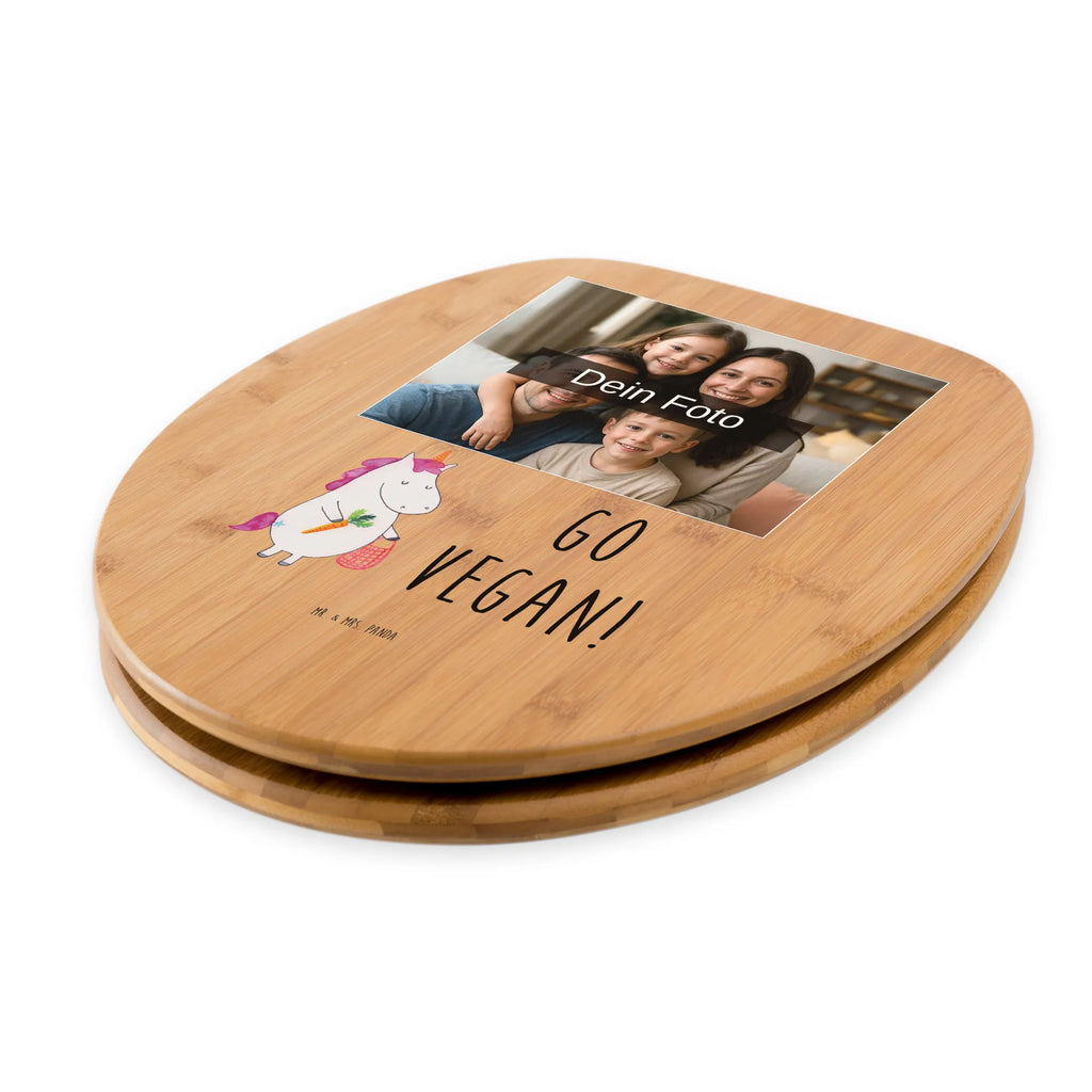 Personalisierter Foto WC Sitz Motiv Einhorn Vegan Toilettendeckel mit Namen, Personalisierter Klodeckel, WC Sitz mit Namen, Personalisierte Klobrille, Personalisierter WC-Sitz, Personalisierter Toilettendeckel mit Foto, Einhorn, Einhörner, Einhorn Deko, Unicorn, Gesund essen, Gesund leben, Veganer, vegan, Rohkost, Veganismus, Vegetariar