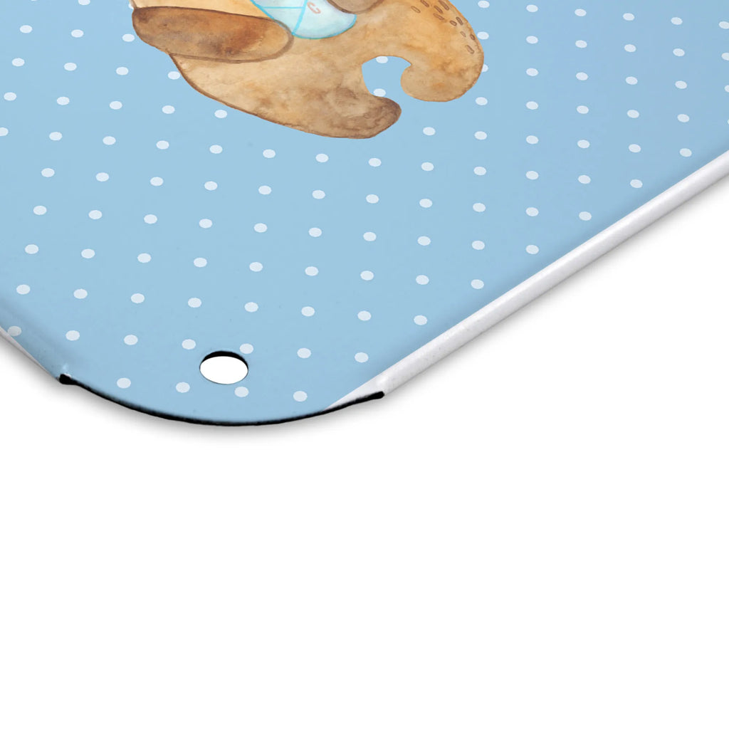 Personalized Photo Metal Sign bear infant bear, teddy, teddy bear, cuddly toy, grandchild, baby, congratulations, baptized child, mother, baptism, birth, birthday, parents, nephew, niece, grandson