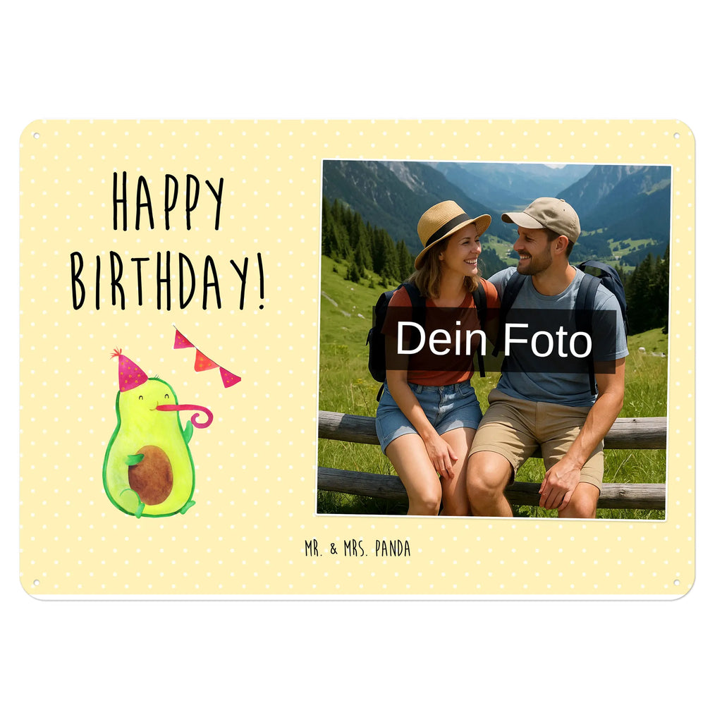 Personalized Photo Metal Sign avocado Birthday avocado, vegetables