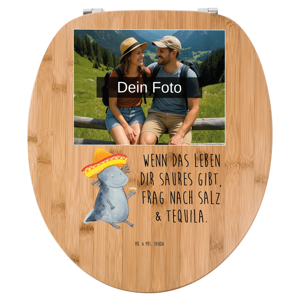 Personalisierter Foto WC Sitz Motiv Axolotl Tequila Personalisierte Klobrille, Toilettendeckel mit Namen, Personalisierter Klodeckel, Personalisierter Toilettendeckel mit Foto, WC Sitz mit Namen, Personalisierter WC-Sitz, Axolotl, Molch, Feuerdrache, Lurch, Feuersalamander, Axolot, Mexico, Sombrero, Mexiko, Tequila, Zitrone, Motivation, Lurche, Spruch, Schwanzlurch