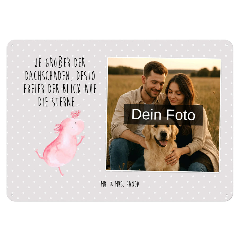 Personalized Photo Metal Sign axolotl Dance Axolotl, Axelotl, marine animals, Mexican walking fish, salamander, tailfish, stars, best friend, roof damage, axolot, girlfriend, amphibians, crazy