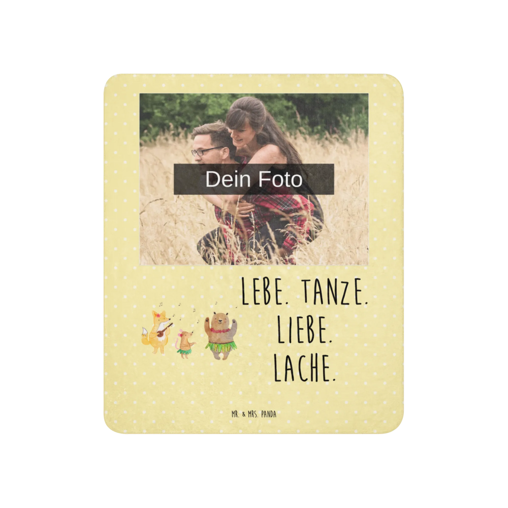 Sherpa Photo Cuddle Blanket forest animals Aloha Foto Kuscheldecke, Tiermotive, Gute Laune, lustige Sprüche, Tiere, Bär, Wald, Waldtiere, Tanzen, Igel, Hase, Aloha, Lachen, Leben, Musik