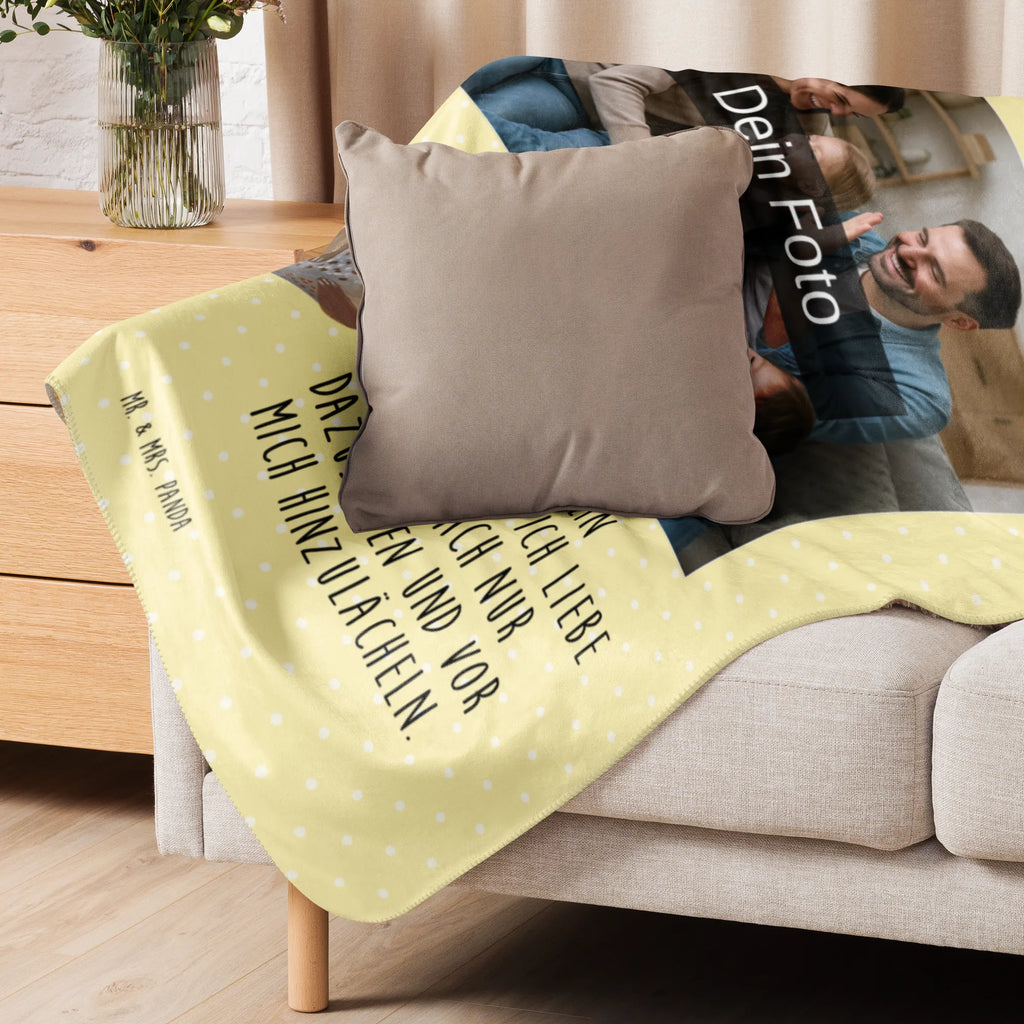 Sherpa Photo Cuddle Blanket seal Laugh Foto Kuscheldecke, Tiermotive, Gute Laune, lustige Sprüche, Tiere, Nordsee, Robbe, Meerestier, Seehund, Robben, Ostsee, Strand