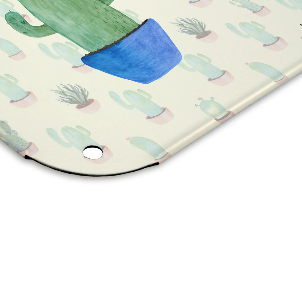 Spersonalizowany metalowy szyld ze zdjęciem kaktus Kapelusz Kaktus, Kaktusy