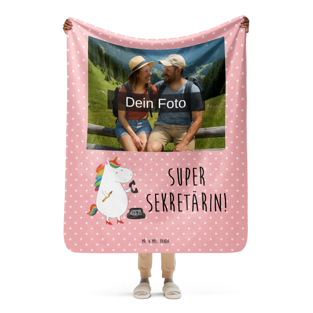 Sherpa Photo Cuddle Blanket unicorn secretary unicorn, unicorns, office help, secretary present, office worker, attorney, Secretary, tax office, gift colleg, office