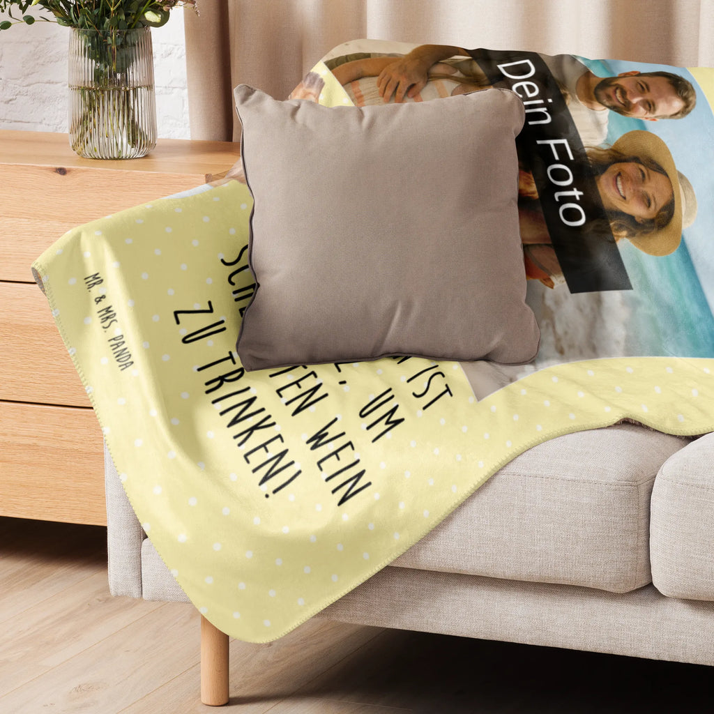 Sherpa Photo Cuddle Blanket Hedgehog wine small animals, cute, funny, cute animal motives, hand drawn, small world, funny sayings, good mood, happy, gifts, gift ideas, special gifts, animal lover, card, white wine, wine decoration, hedgehog, gift wine drinker, gift wine lover, drinking wine, wine saying, wine glass, red wine