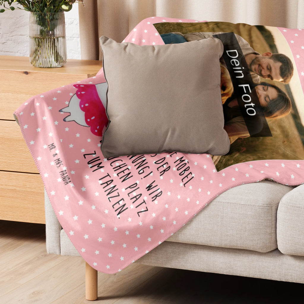 Sherpa Photo Cuddle Blanket unicorn ballerina Foto Kuscheldecke, Einhorn, Einhörner, Einhorn Deko, Unicorn, Tänzerin, Spaß, Lebenslust, Tanzen, Feiern, Ballerina, Wohnung, Geburtstag, Party, Lebensfreude