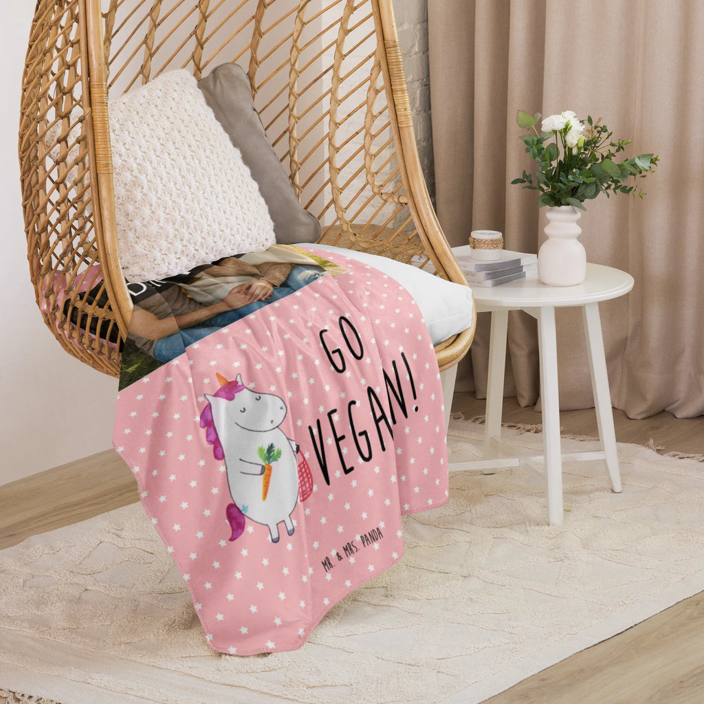 Sherpa Photo Cuddle Blanket unicorn Vegan Foto Kuscheldecke, Einhorn, Einhörner, Einhorn Deko, Unicorn, vegan, Vegetariar, Gesund essen, Veganismus, Rohkost, Gesund leben, Veganer