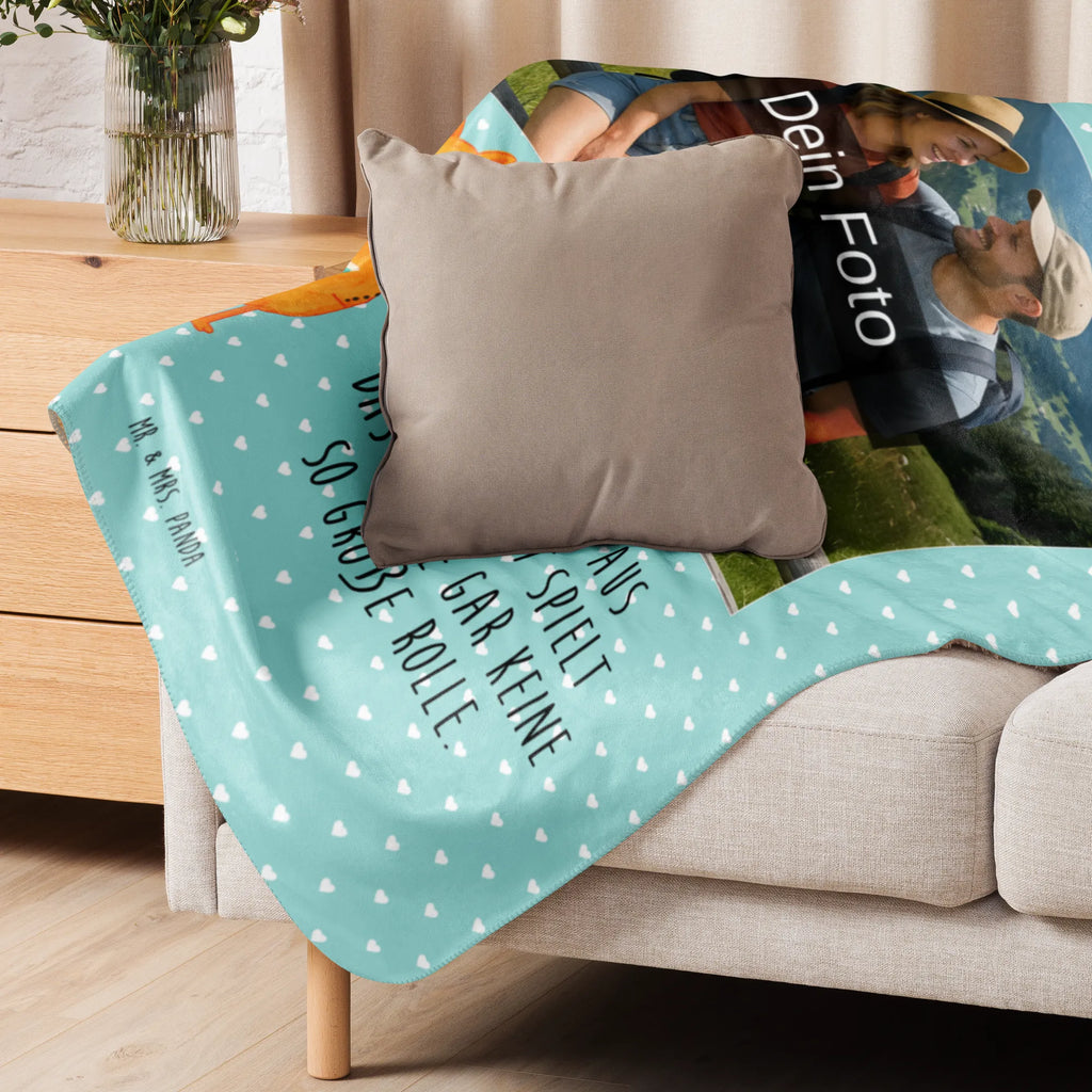 Sherpa Photo Cuddle Blanket Fox lord fox, foxes, forest wildlife, clever as a fox, animal lover, words of consolation, lovesickness gift, problem solving, saying funny, motivation saying