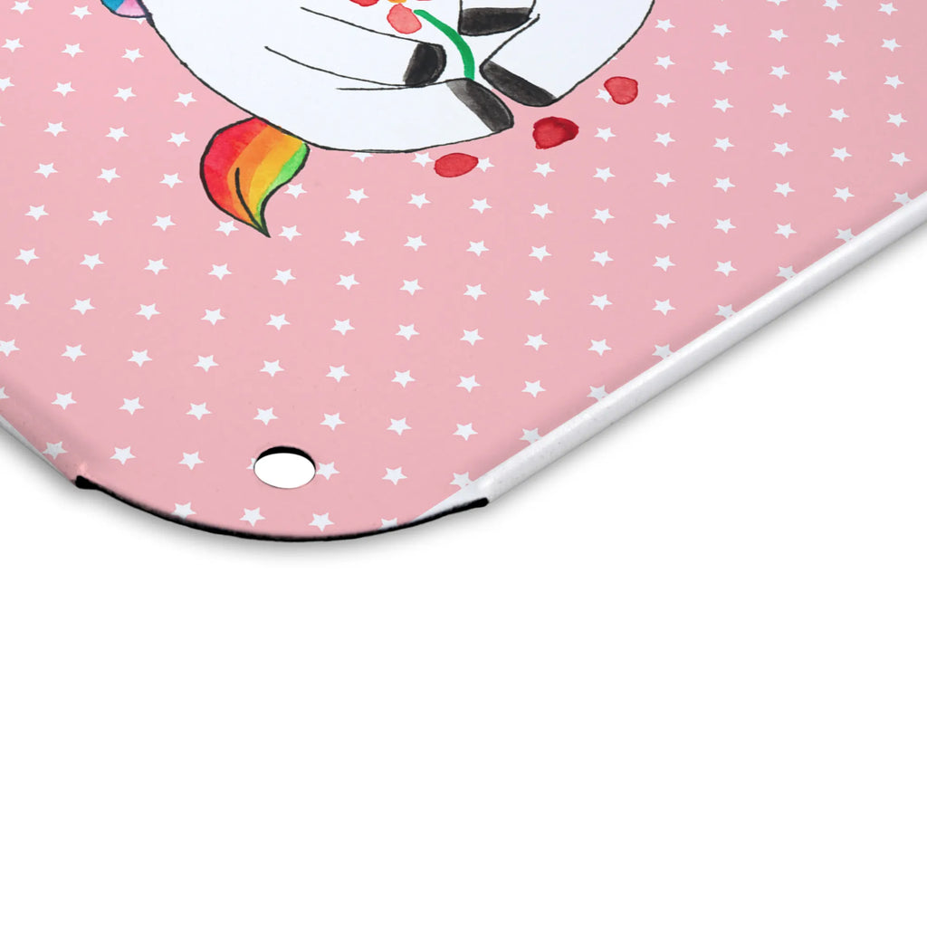 Personalized Photo Metal Sign unicorn Sad unicorn, unicorns, friends, glitter, Friendship, Unicorn, flower, love, consoling, greeting card, grief