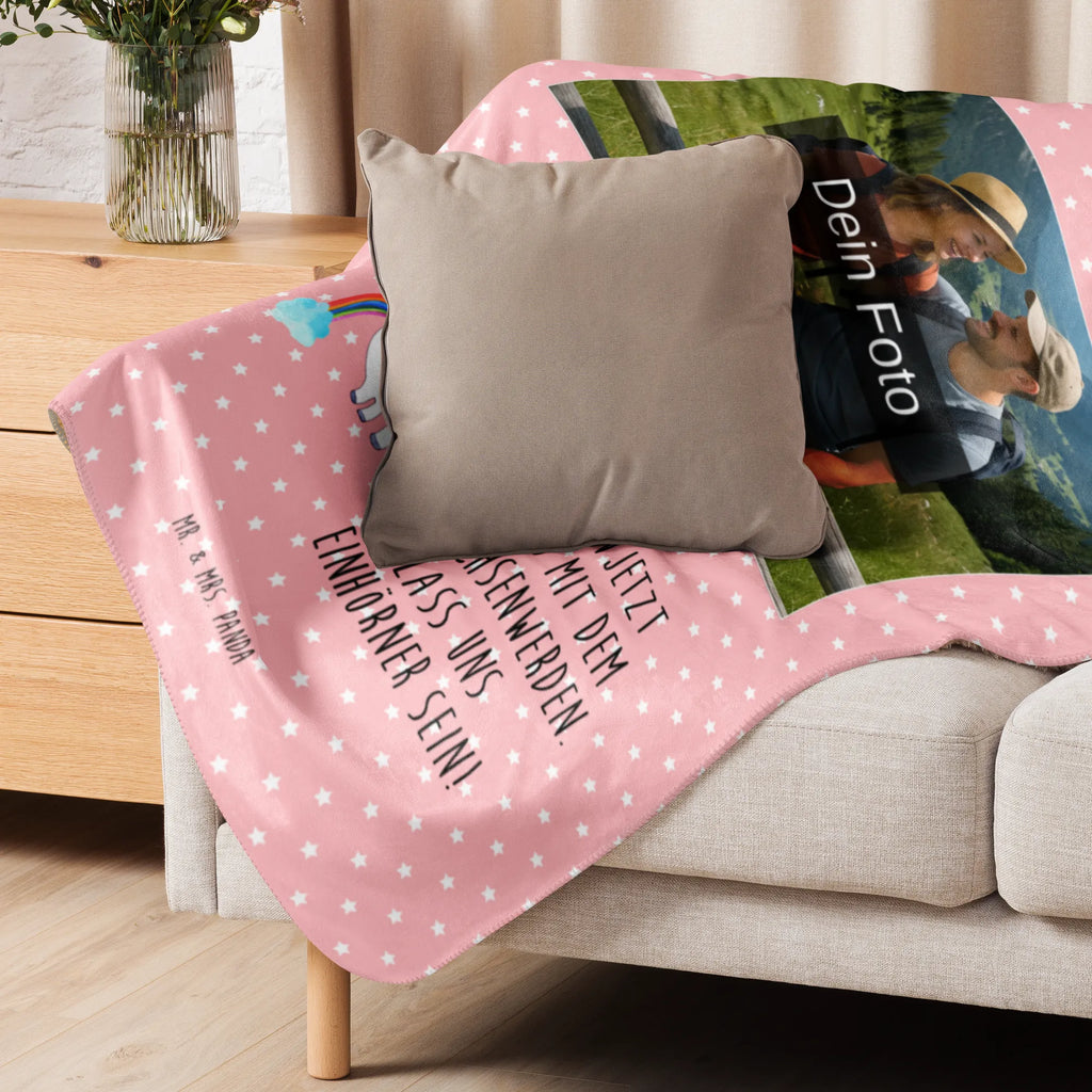 Sherpa Photo Cuddle Blanket unicorn fart Foto Kuscheldecke, Einhorn, Einhörner, Einhorn Deko, Unicorn, Regenbogen, Erwachsenwerden, Glitzer, Spaß, Pups, Einhornpower, lustig, Freundin